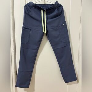 Figs - Space Navy Skinny Scrub Pants XS Petite